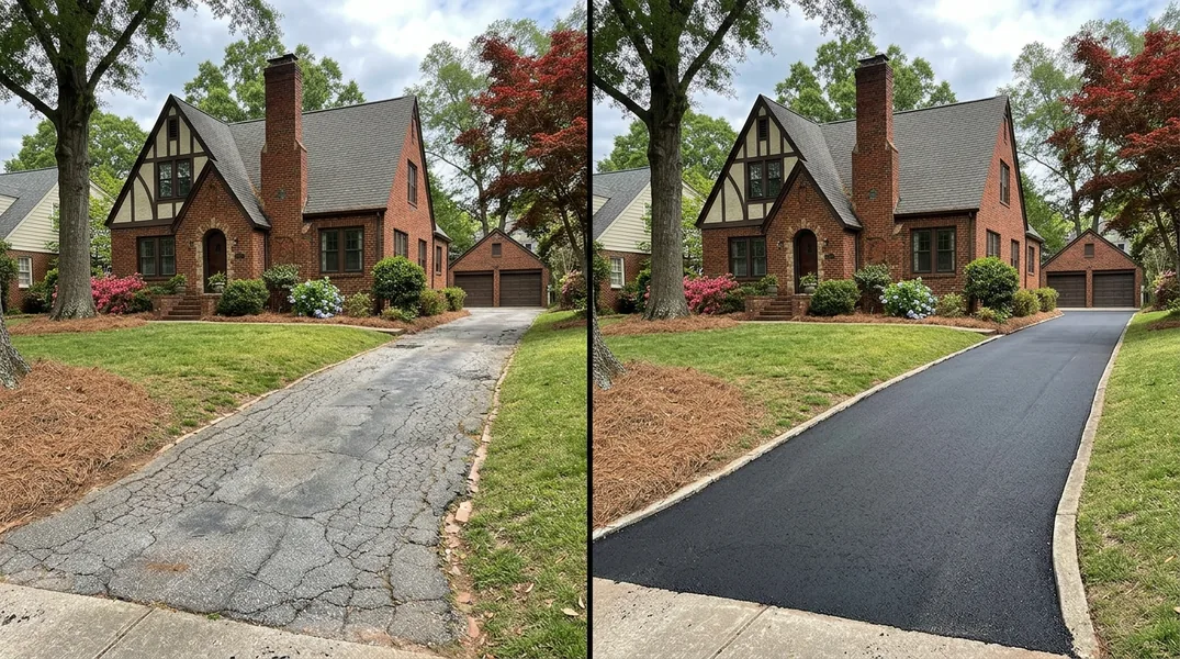 Result asphalt paving in Greenville - Greenville Asphalt Paving