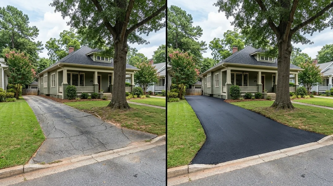 Result asphalt paving in Greenville - Greenville Asphalt Paving