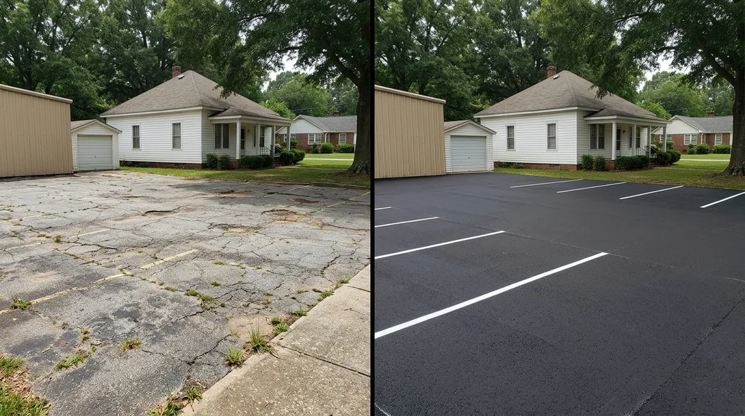 Result asphalt paving in Greenville - Greenville Asphalt Paving