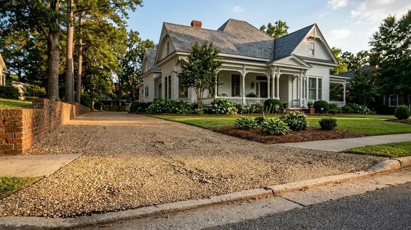 Tar & Chip Driveways Greenville