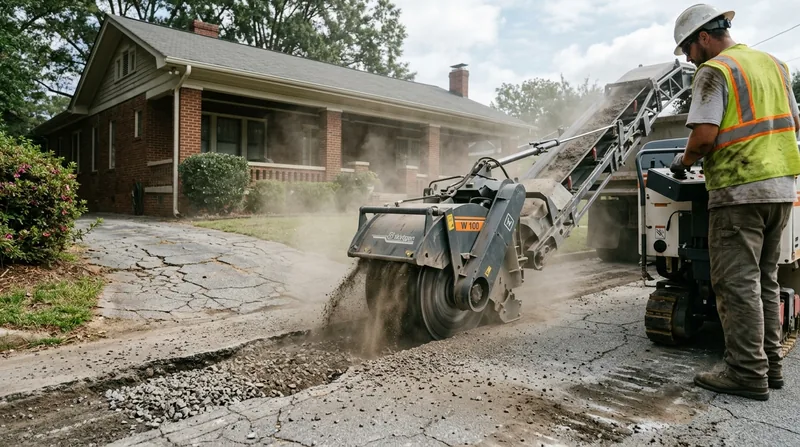 Asphalt Milling & Removal Greenville
